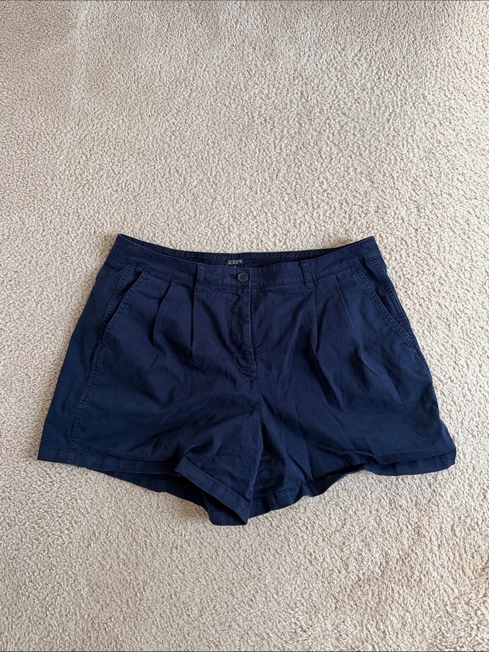 J. Crew Navy Capeside Chino Shorts